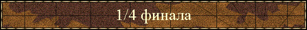 1/4 финала